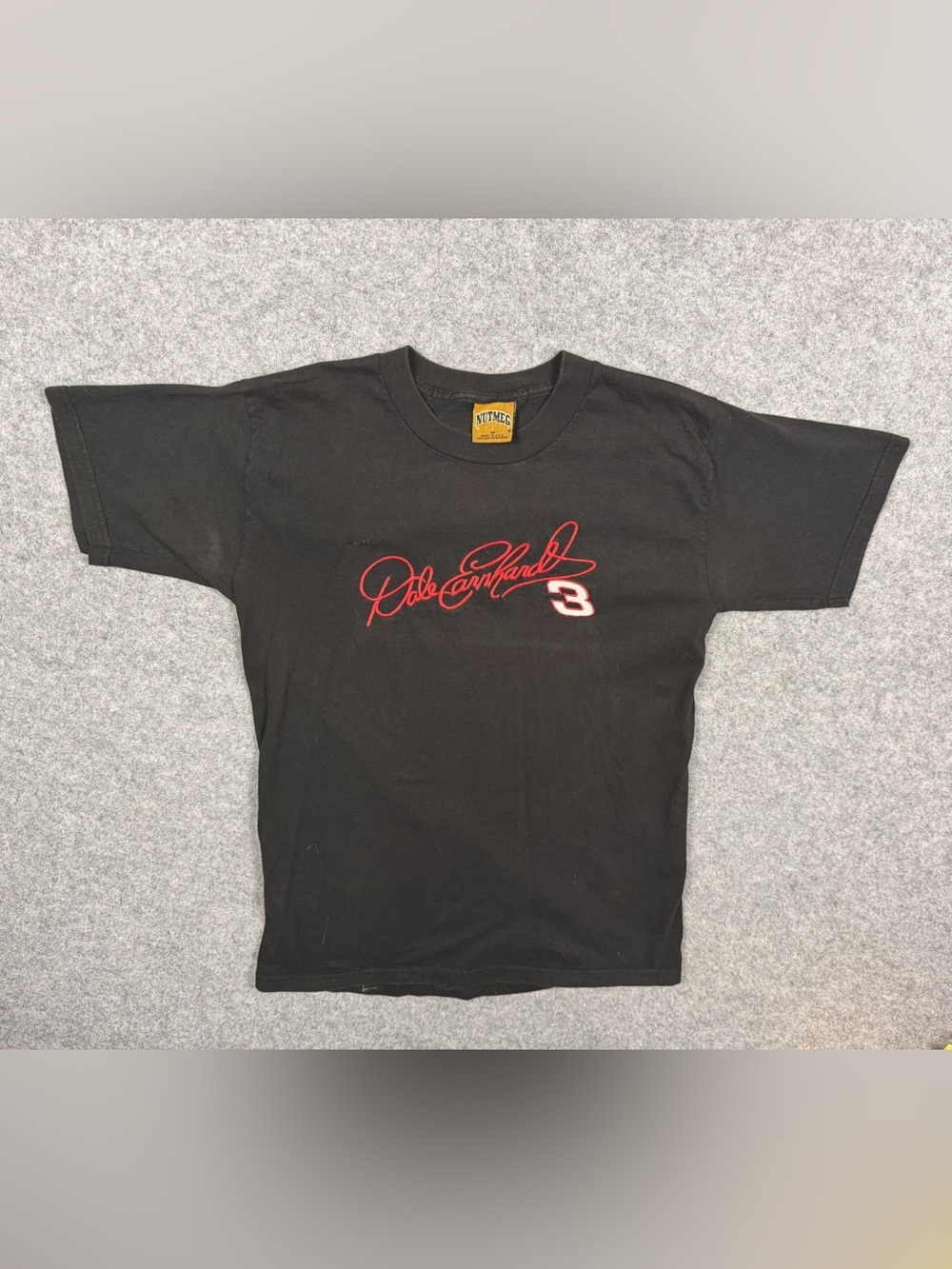 Vintage Nutmeg Dale Earnhardt #3 Embroidered NASCAR Tee Medium